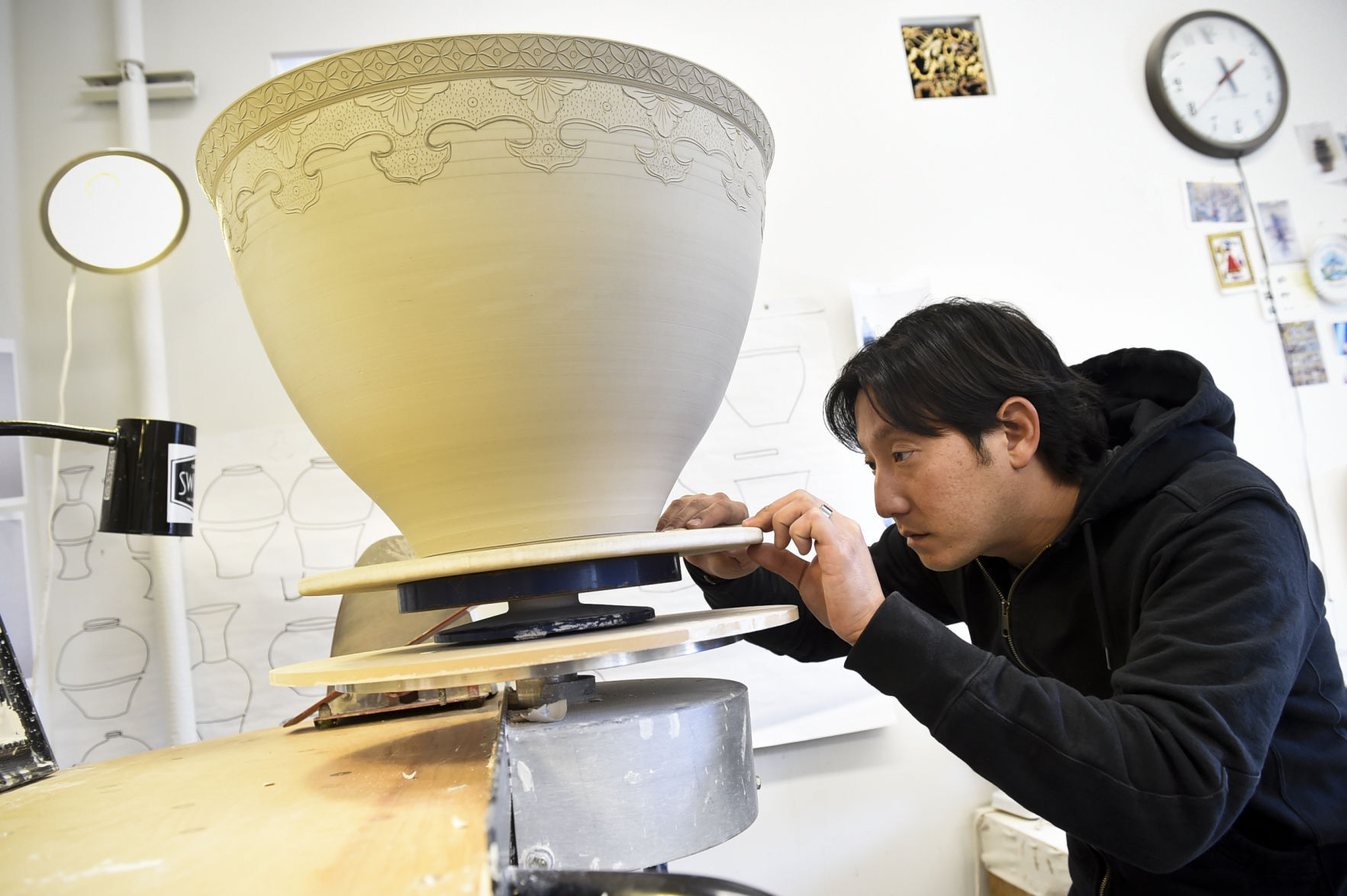 Steven Young Lee is working on a play